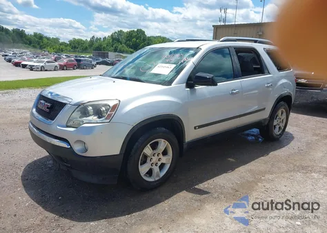 2009 GMC Acadia Sle-1 from USA, damaged, VIN 1GKER13D89J148229